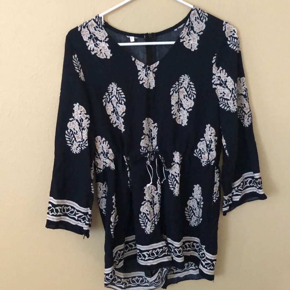 Long sleeve romper
